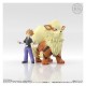 Pokemon Scale World Green & Arcanine Set Bandai Limited