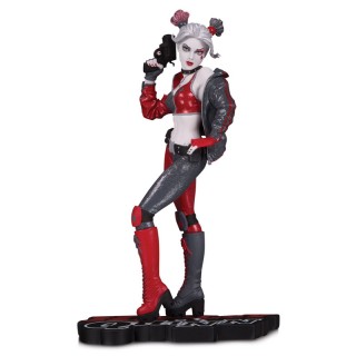 DC Comics Black & White Red Harley Quinn By Joshua Middleton DC Collectibles