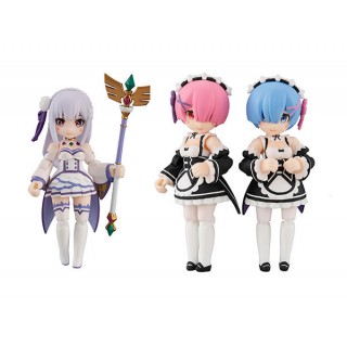ReZERO Starting Life in Another World Desktop Army Pack of 3 MegaHouse