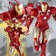 (T4) Legacy of Revoltech Tokusatsu Revoltech LR-041 Avengers Iron Man Mark VII