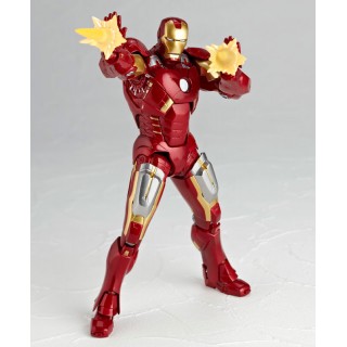 (T4) Legacy of Revoltech Tokusatsu Revoltech LR-041 Avengers Iron Man Mark VII