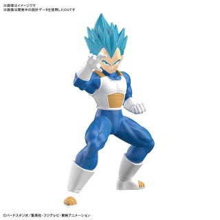ENTRY GRADE Super Saiyan God Super Saiyan Vegeta Plastic Model Dragon Ball Super Bandai