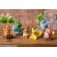Pokemon Wood Sculpture Pack of 6 Gray Parka Service