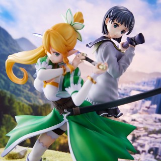Sword Art Online Leafa & Suguha Kirigaya 2 Figures Set Union Creative