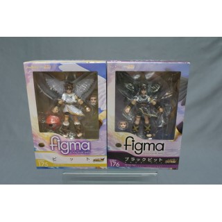 Figma Kid Icarus Uprising 175 PIT and 176 DARK PIT set Max Factory (Dark Pit : New / Pit : Like New - Box Little Damaged)