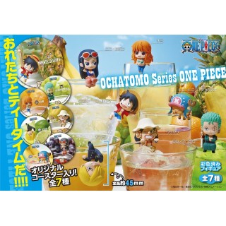 Ochatomo Series ONE PIECE Pirates Tea Time Pack of 8 MegaHouse