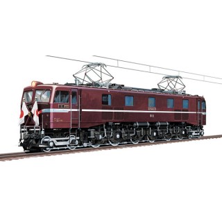 Electric Locomotive No 4 JNR DC Electric Locomotive EF58 Royal Engine 1/50 Aoshima