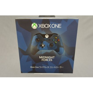 (T6E5) XBOX One controller Midnight Forces Blue Microsoft