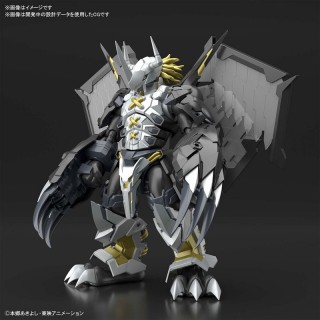 Figure rise Standard Amplified Black WarGreymon Plastic Model Digimon  Adventure 02 BANDAI SPIRITS