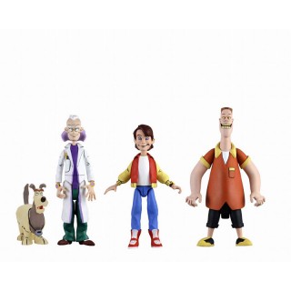 Back To The Future Cartoon Classic 6 Inch 3Type Set Neca