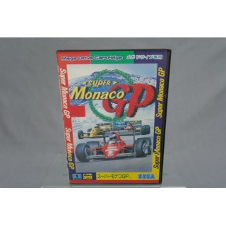 (T3E17) SUPER MONACO GP MEGA DRIVE