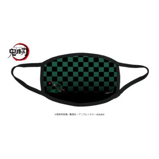 Cloth Mask Demon Slayer Kimetsu no Yaiba 01 Green A3 Cloth Mask Demon Slayer Kimetsu no Yaiba 01 Green A3