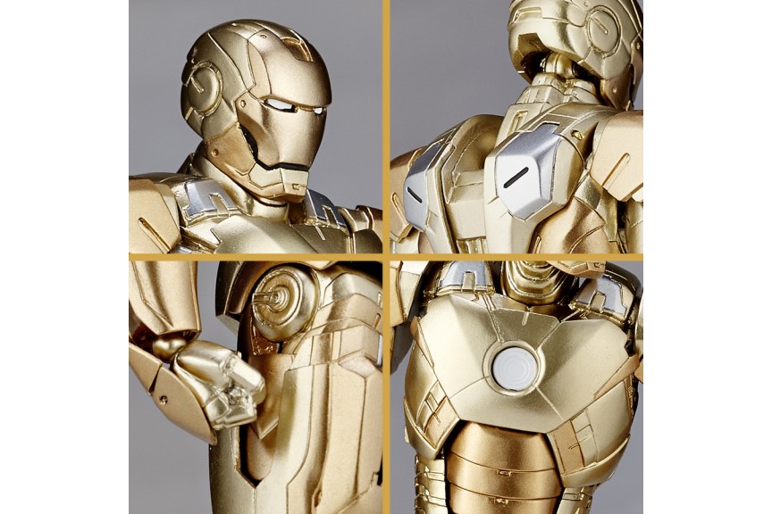 Kaiyodo SCI-FI Revoltech 052 Marvel Iron Man Mark 21 –, 57% OFF