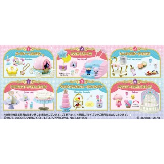 Little Twin Stars Twinkle Party Pack of 6 RE-MENT