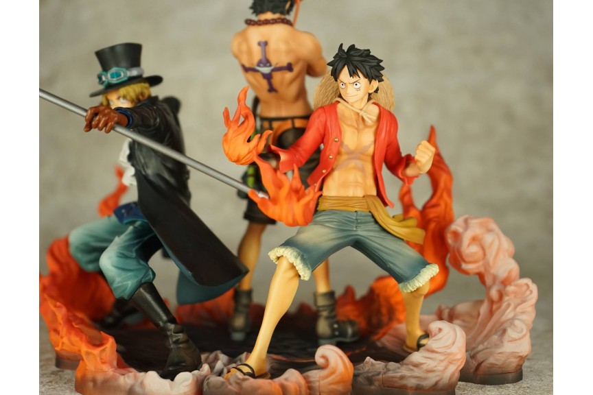 Banpresto One Piece: Stampede Movie Brotherhood Iii Portgas D. Ace, Figures & Dolls Scale Figures