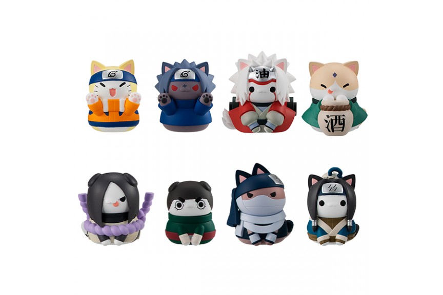 Meowruto NARUTO Sasuke Ku n Kocchi ni Irasshai Hen Pack of 8 MegaHouse -  MyKombini