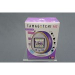 (T2E1) TAMAGOTCHI 4U COLOR PUPLE WITH CARDS TOUCH NEW COLLECTOR BANDAI 
