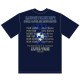 BIOHAZARD S.T.A.R.S. ANNIVERSARY T-shirt ALPHA TEAM navy CAPCOM
