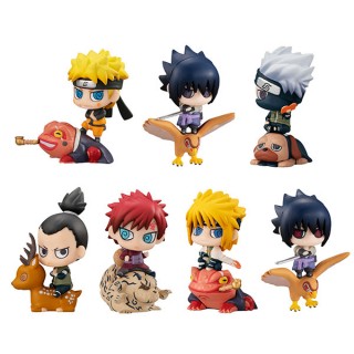 Petit Chara Land NARUTO Shippuden Shinshoku! Kuchiyose no Jutsu Dattebayo! Pack of 8 MegaHouse