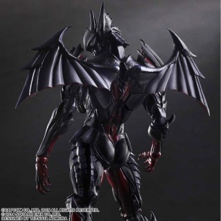 square enix monster hunter 4: diablos armor (rage version) ultimate play arts kai figure