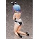 B-STYLE ReZERO Starting Life in Another World Rem Bare Leg Bunny Ver. 1/4 FREEing