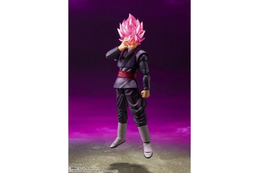 S.H. Figuarts Goku Black Super Saiyan Rose Action Figure Dragon