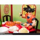 S.H.Figuarts Son Goku Eating Moderately Set Dragon Ball Z BANDAI SPIRITS