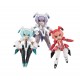 Desktop Army Desktop Army F 606s Flare Nabbit Sisters Pack of 3 MegaHouse