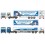 The Truck Trailer Collection Nipako Trailer 2 Car Set by TomyTec