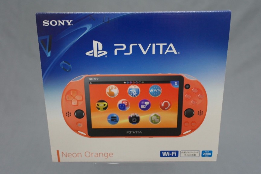 Ps Vita Playstation Vita Wi Fi Model Neon Orange Mykombini