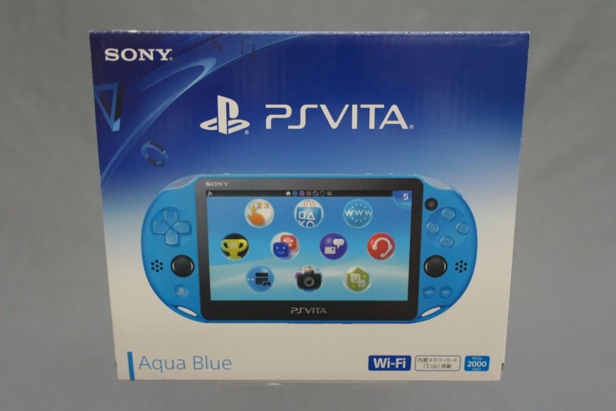 Aqua Blue PlayStation Vita    Wi-Fi 2000