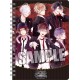 Diabolik Lovers DARK FATE B6 W Ring Notebook Sakamaki