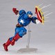 Figure Complex Amazing Yamaguchi No.007 Captain America (Steve Rogers) Marvel Kaiyodo