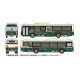 The Bus Collection Transportation Bureau City of Nagoya 100th Anniversary Reproduction Design Set of 3 Cars A 1/150 Tomytec