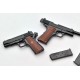 Little Armory LA015 M1911A1 and Commander Type Plastic Model 1/12 Tomytec