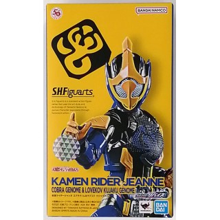 (Pre-Owned) S.H.Figuarts Kamen Rider Revice Jeanne Cobra Genome & Rabukofu Kujaku Genome BANDAI LIMITED