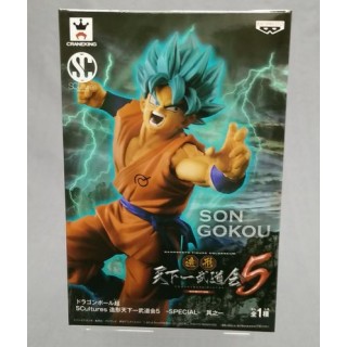 Dragon Ball Z SCultures Tenkaichi Budokai 5 SPECIAL Super Saiyan God Songoku