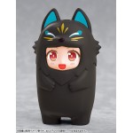 Nendoroid More Kigurumi Face Parts Case Black Kitsune Good Smile Company