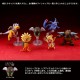 Yu-Gi-Oh! GX Anime Yu Gi Oh! Series 3D Monster Collection Vol.1 Pack of 6 Kaiyodo