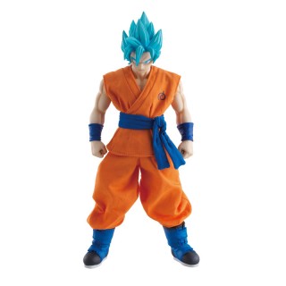 Dimension of DRAGONBALL SSGSS Son Goku Complete Figure