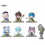 Genshin Impact Gallant Statues of the Battlefield Collection Figure Liyue Part Pack of 6 miHoYo