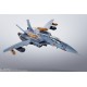 HI-METAL R Macross Zero VF-0A Phoenix (Kudo Shin Fighter) + QF-2200D-B Ghost BANDAI SPIRITS
