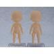 Nendoroid Doll Leg Parts Wide (Cinnamon) Good Smile Company