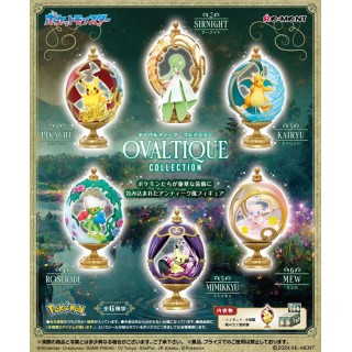 Pokemon OVALTIQUE COLLECTION Pack of 6 RE-MENT