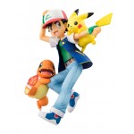 G.E.M. Series Pokemon Ash & Pikachu & Charmander MegaHouse