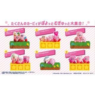 Kirby 30th Display it in Line! Poyotto Collection Pack of 6 RE-MENT