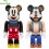 BEARBRICK Lonesome Ghosts - MICKEY MOUSE & GOOFY 2PCS SET (Lonesome Ghosts Ver.) Medicom Toy