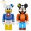  BEARBRICK Disney DONALD DUCK & GOOFY 2PCS SET Medicom Toy