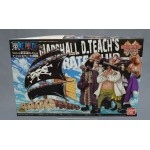 ONE PIECE Grand Ship Collection Marshall D. Teach's Pirate Ship Plastic Model