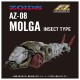 ZOIDS AZ 08 Molga Takara Tomy